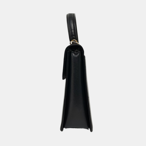 Calfskin Shoulder Bag Black