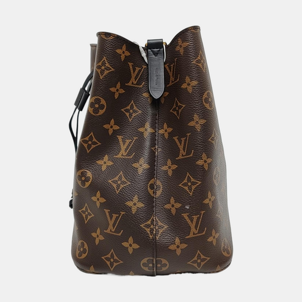 NÉONOÉ MM Monogram Coated Canvas Brown