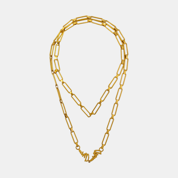 Metal Gold Necklace