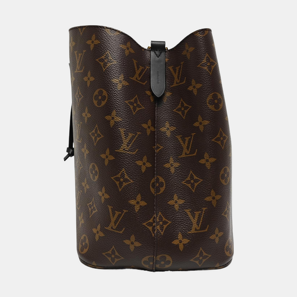 NÉONOÉ MM Monogram Coated Canvas Brown