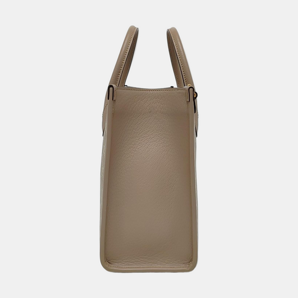 Retro Small Monogram Coated Canvas Beige