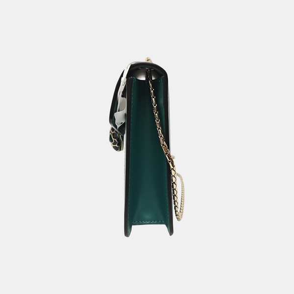 SERPENTI FOREVER Small Calfskin Green