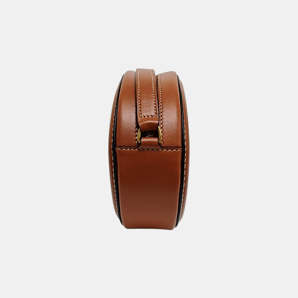 TRIOMPHE Small Calfskin Brown