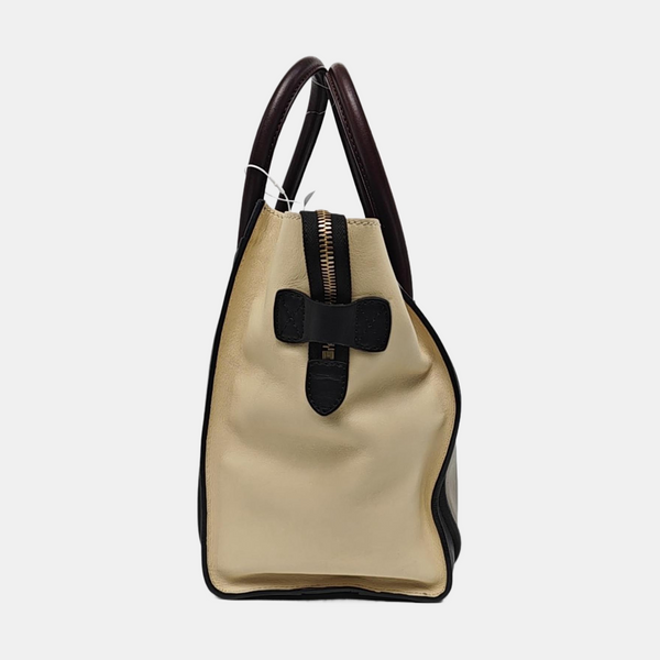 Authenticated pre-owned LUGGAGE Mini Calfskin Multicolor - Tote Bag at Looply