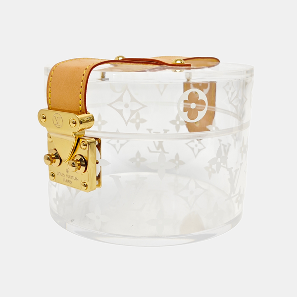 BOX SCOTT Monogram Plastic Clear