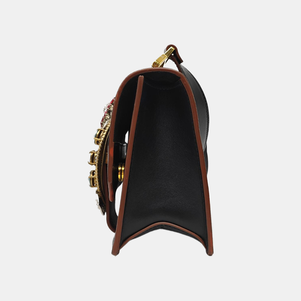 Miu Lady Calfskin Black