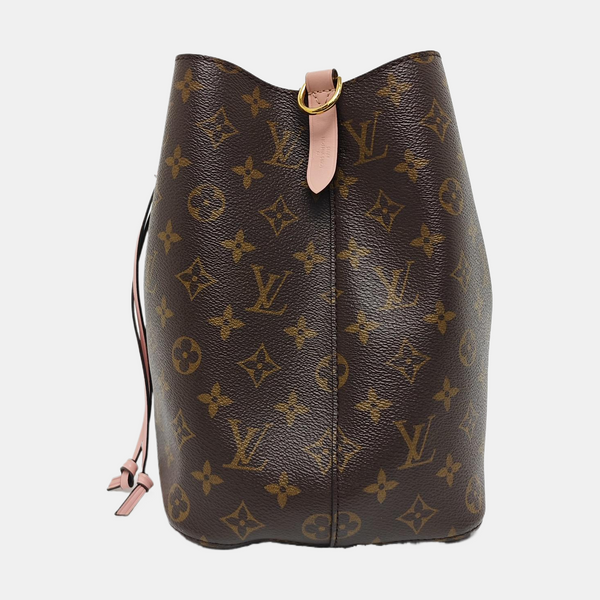 NÉONOÉ MM Monogram Coated Canvas Brown