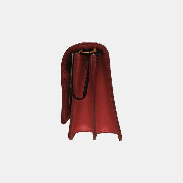 TB Small Calfskin Red