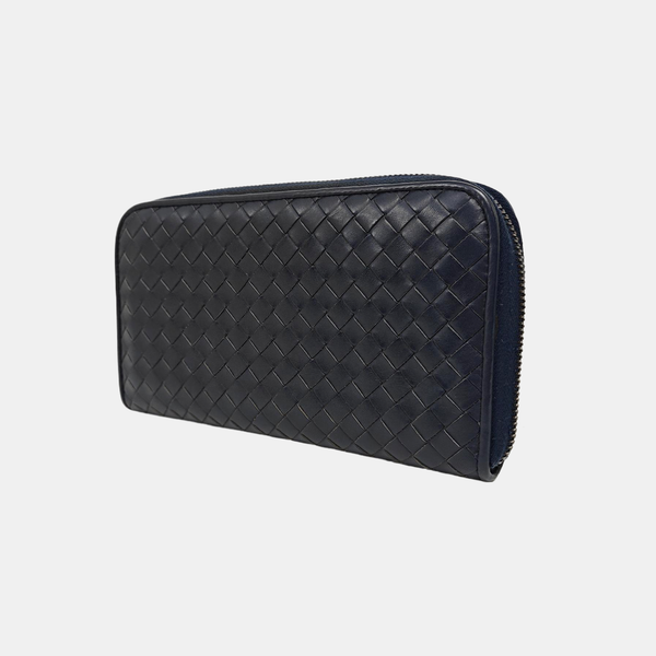 Calfskin Wallet Blue