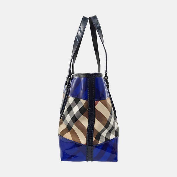 Coated Canvas Tote Bag Medium Multicolor