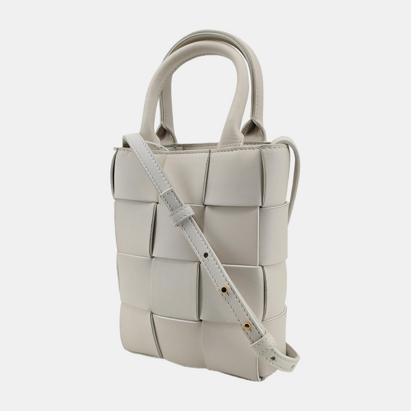 Cassette Mini Calfskin White