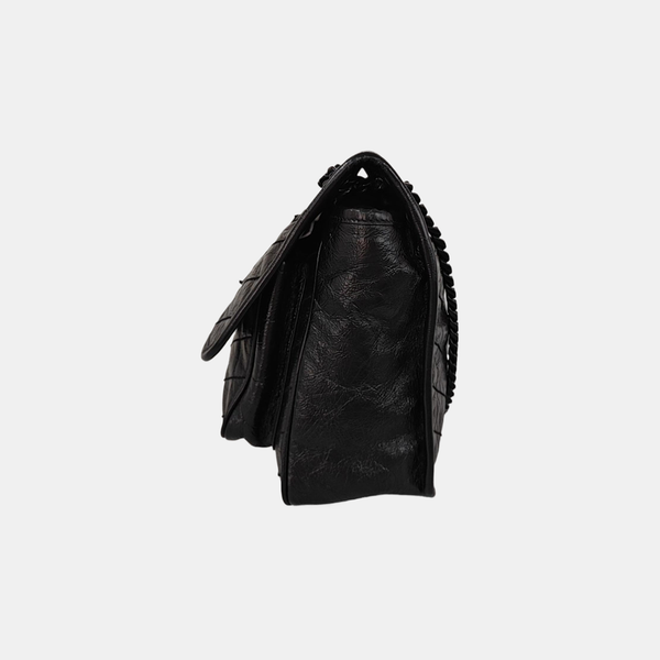 NIKI Medium Quilted Calfskin Black