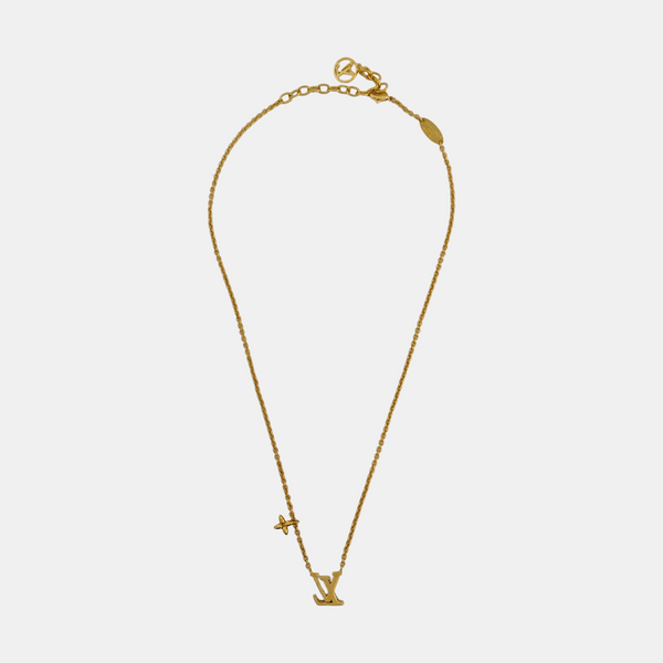 LV ICONIC Metal Gold Necklace