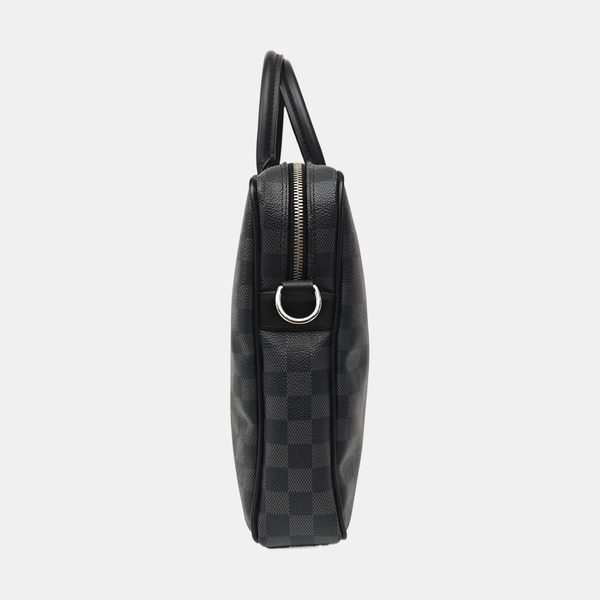 PORTE-DOCUMENTS PM Damier Graphite Coated Canvas Black