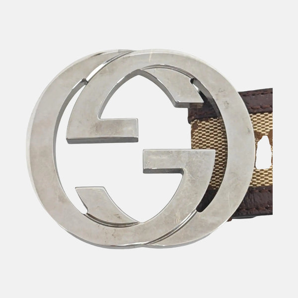 Fabric Belt Brown