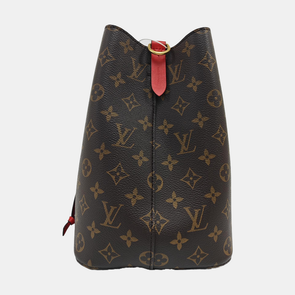 NÉONOÉ MM Monogram Coated Canvas Brown