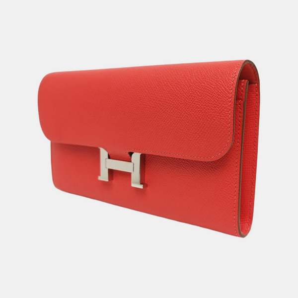 Constance 18 Epsom Red Wallet