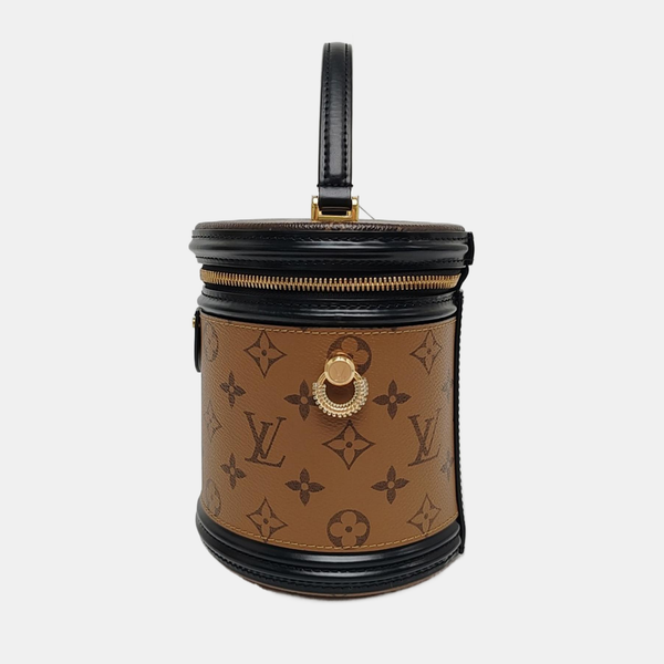 CANNES PM Monogram Coated Canvas Brown
