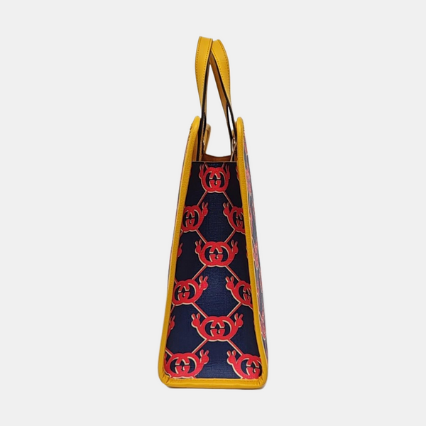 Monogram Coated Canvas Blue