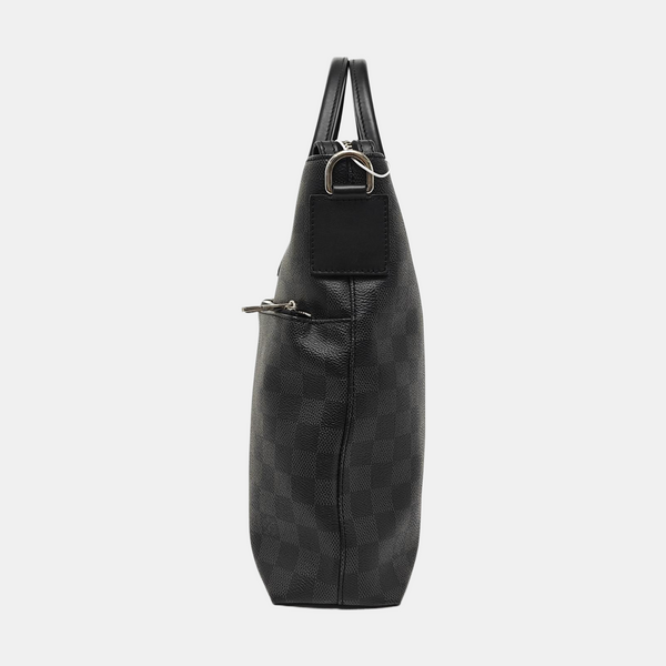7 DAYS A WEEK Damier Graphite Coated Canvas Gray