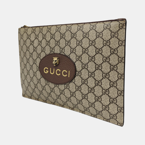 Neo Vintage Monogram Coated Canvas Beige