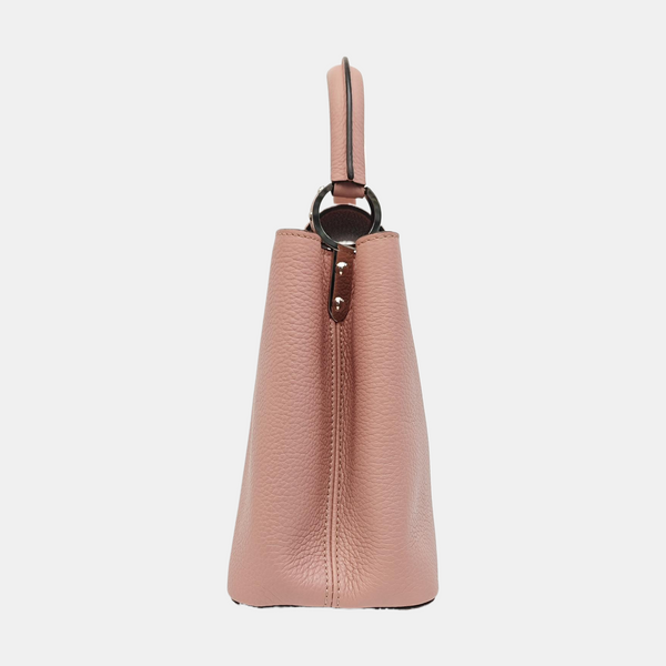 CAPUCINES MM Calfskin Pink