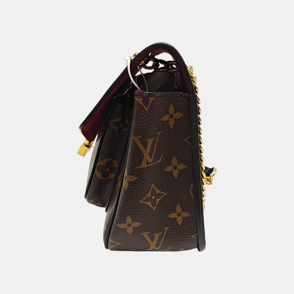 PASSY Monogram Coated Canvas Brown