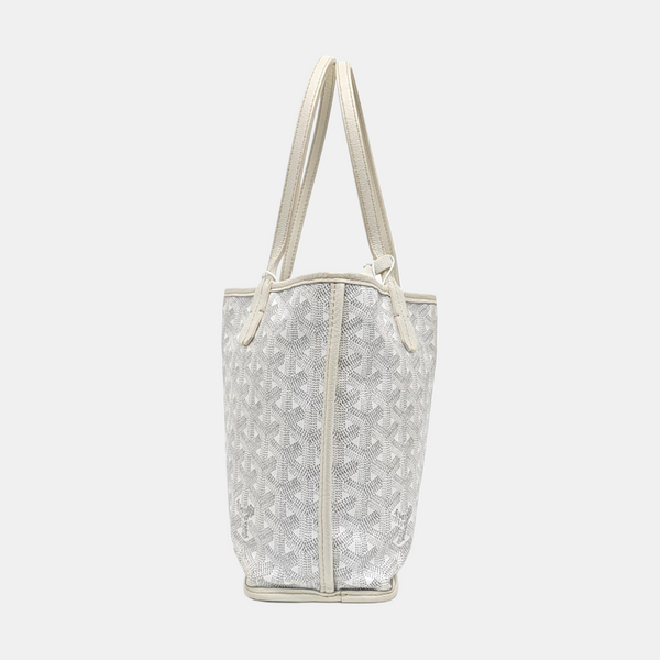 Anjou Mini Coated Canvas White