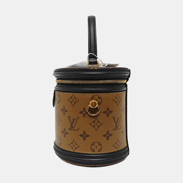 CANNES PM Monogram Coated Canvas Brown