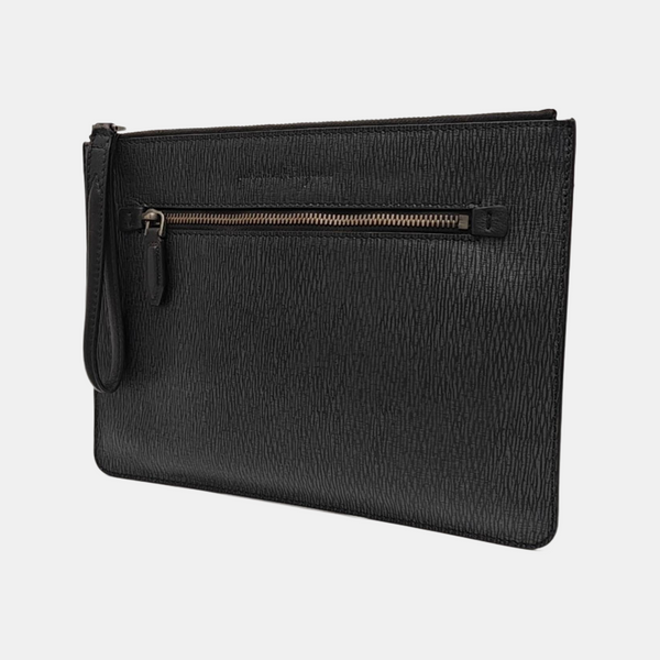 Calfskin Clutch Gray