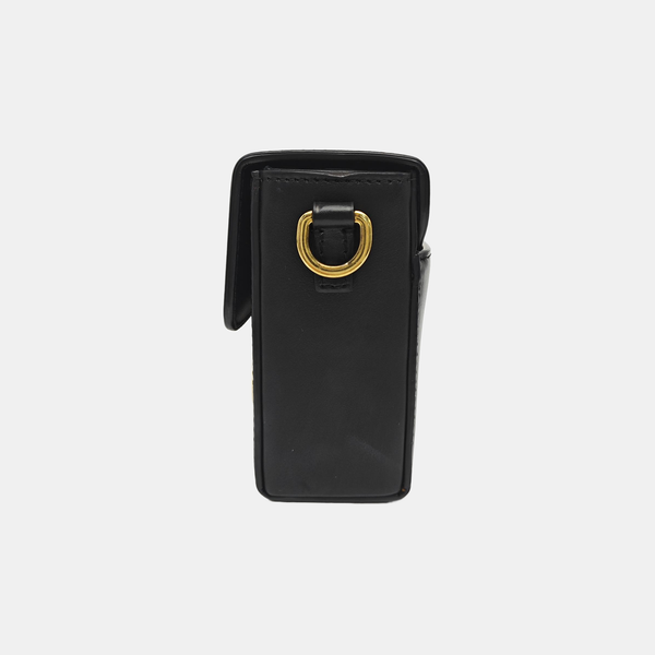 30 Montaigne Mini Calfskin Black