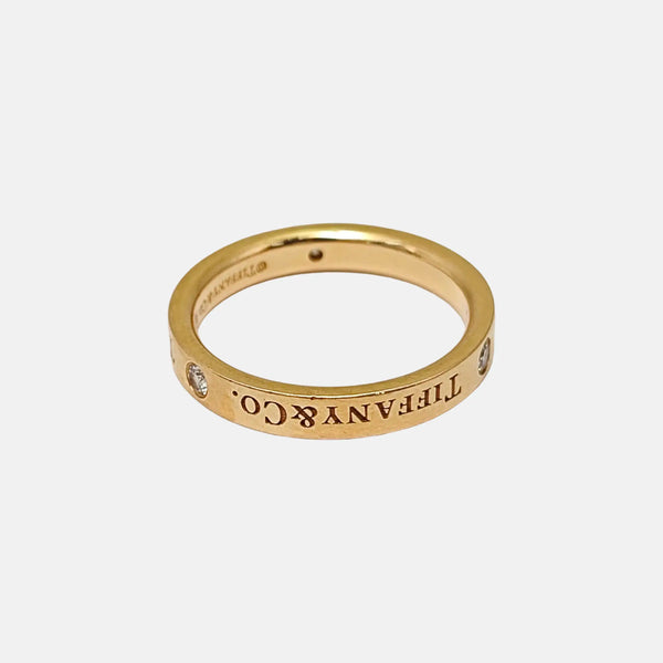 Tiffany & Co. 18k Rose Gold Ring EU 51