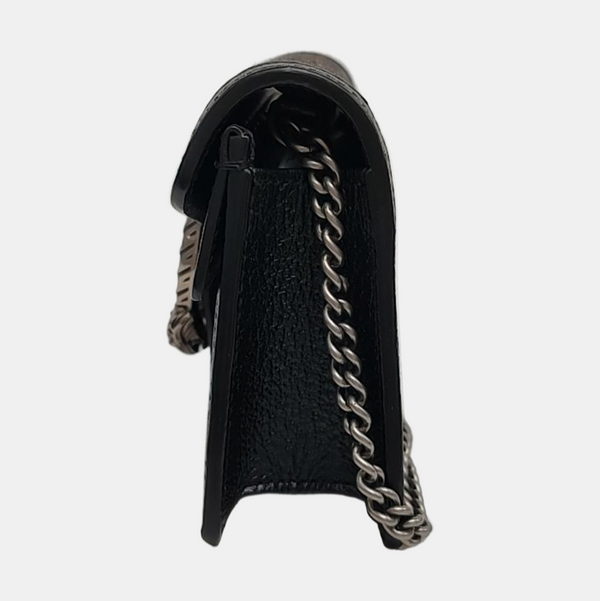 Authenticated pre-owned Dionysus Super Mini Monogram Denim Black - Shoulder Bag at Looply