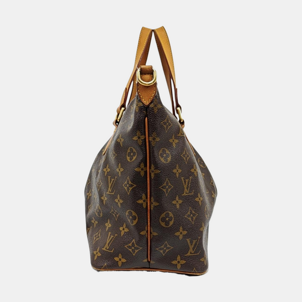 PALERMO PM Monogram Coated Canvas Brown