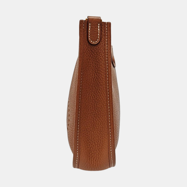 Authenticated pre-owned Evelyne TPM Clemence Brown - Shoulder Bag at Looply