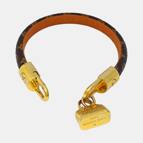 ALMA Leather Brown Bangle