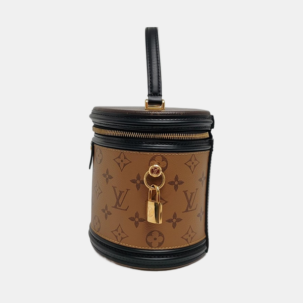 CANNES PM Monogram Coated Canvas Brown