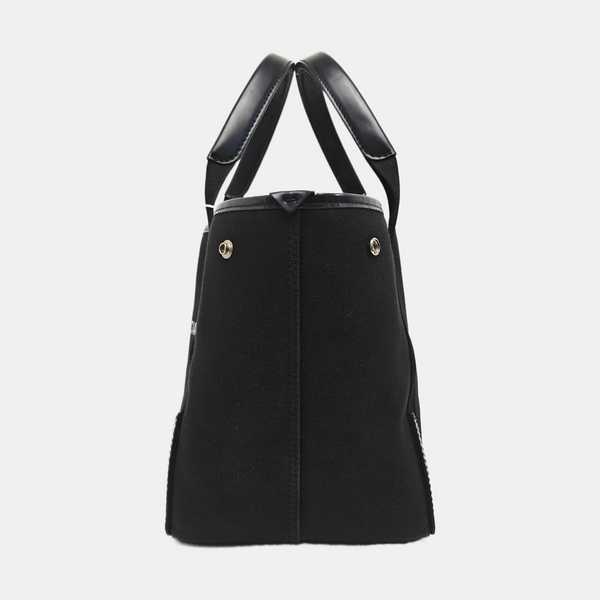 Navy Canvas Black