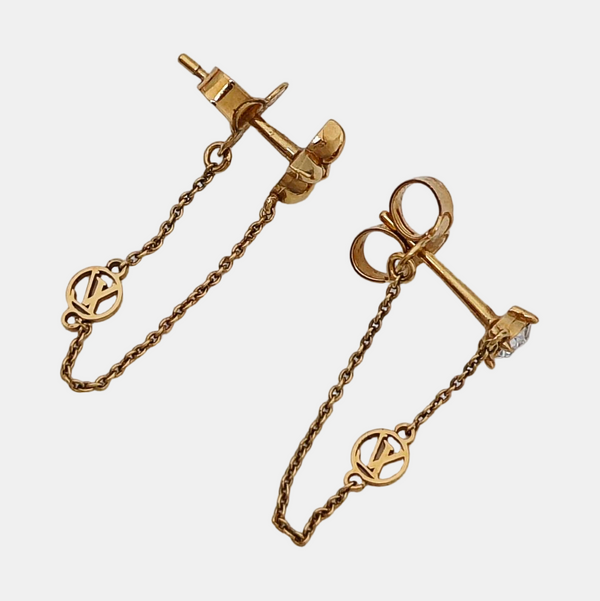 Metal Gold Stud Earrings