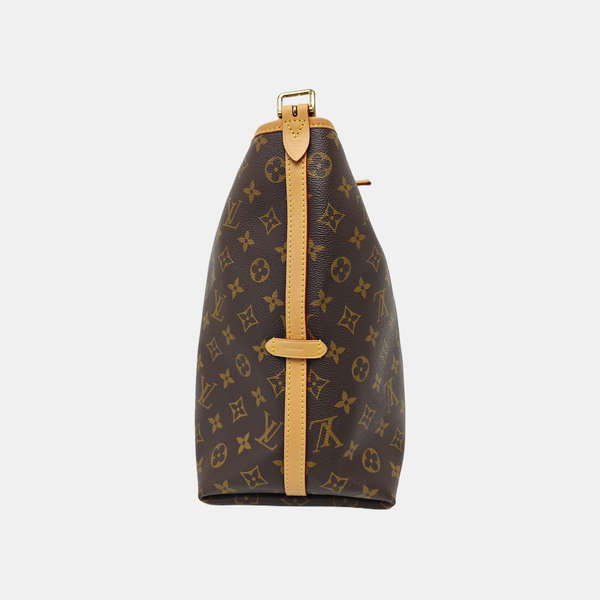 CARRYALL MM Monogram Coated Canvas Brown