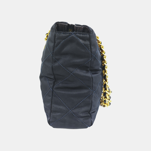 Re-Edition 1995 Chaîne Quilted Nylon Blue
