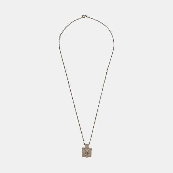 Eileen Metal Silver Necklace