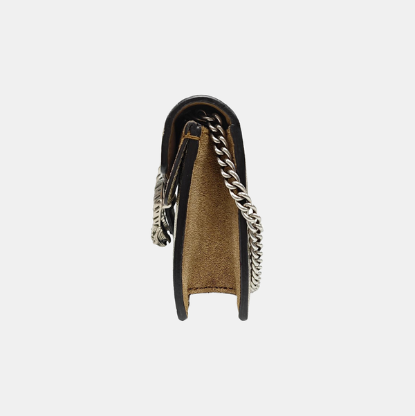 Dionysus Super Mini Monogram Coated Canvas Beige