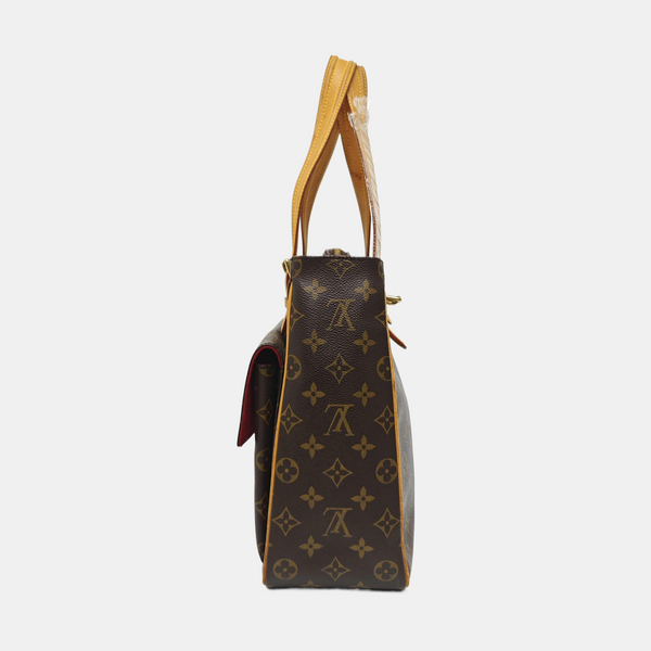 MULTIPLE Monogram Coated Canvas Brown
