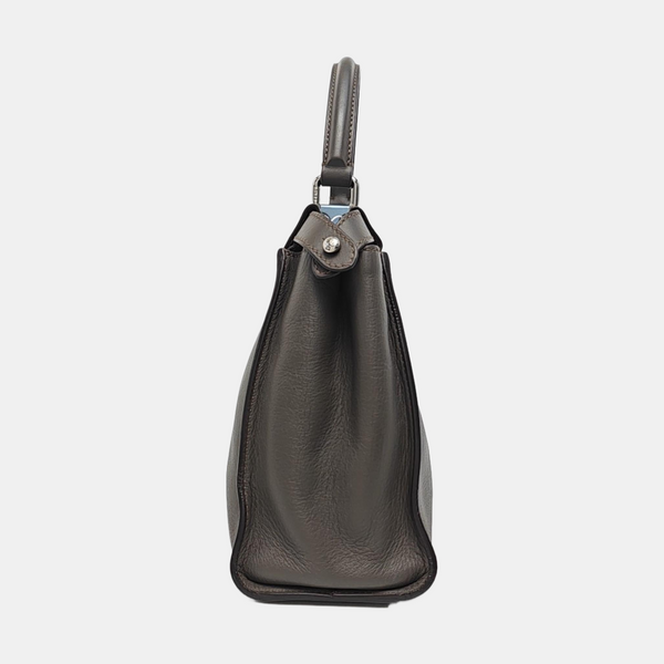 Authenticated pre-owned Peekaboo Calfskin Gray - Shoulder Bag at Looply