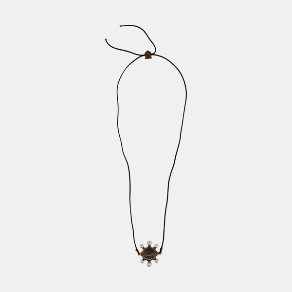 Metal Black Necklace