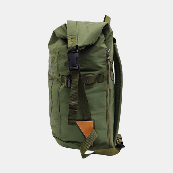 Nylon Backpack Large Green