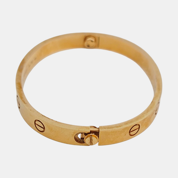 LOVE 18k Rose Gold Bangle