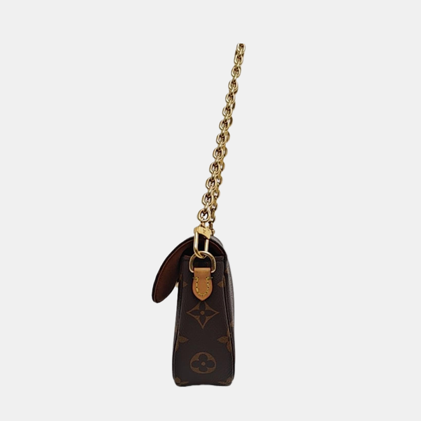 IVY Monogram Coated Canvas Brown