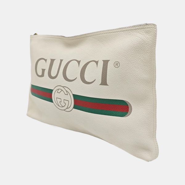Print Calfskin White